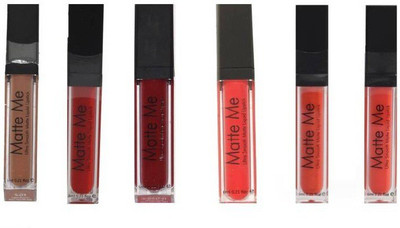 

Make Line Matte Me Liquid Lip Cream Pack of 6 - Best Product(Multicolor)