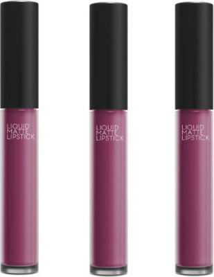 

Make Line Matte Me Liquid Lipstick Pack Of 3(Multicolor)