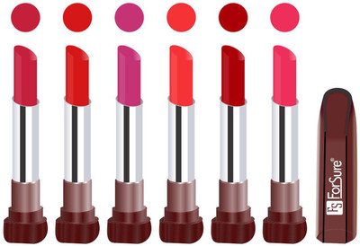 

Forsure American Matte Lipstick Multi color Combo (Set Of 6 pcs)(Multicolor, 24 g)