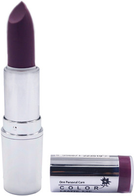 

One Personal Care Pro Color | Matte Me Lipstick 126(Dark Purple, 3.8 g)
