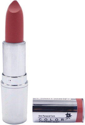 

One Personal Care Pro Color | Matte Me Lipstick 113(Peach Orange, 3.8 g)