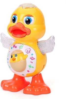 

JAYNIL ENTERPRISE Dancing Duck with Sounds And Glowing Hands, Head (Multicolour)(Multicolor)