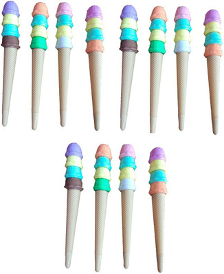 

Havick Stylish Ice-Cream Shape Ball Pen(Pack of 12)