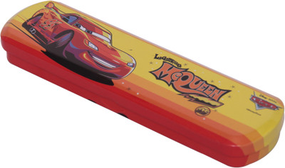 

Disney CARS CARS Art MATEL Pencil Box(Set of 1, Multicolor)
