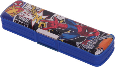 

Marvel SPIDERMAN SPIDERMAN Art Plastic Pencil Box(Set of 1, Blue)