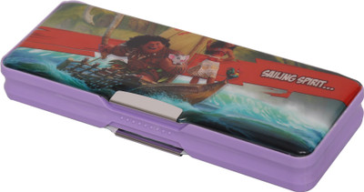 

Disney MOANA MOANA Art PLASTIC Pencil Box(Set of 1, Violet)