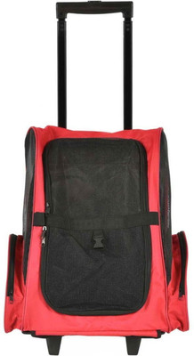 

Shrih Red, Black Backpack Pet Carrier(Suitable For Dog)