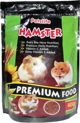 

Foodie Puppies Petslife Hamster Premium Food Nuts 400 g Dry Hamster Food