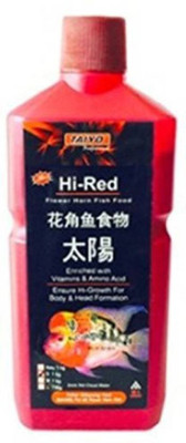 

Foodie Puppies Taiyo Hi- Red Premium Flower Horn Food 1 kg Dry Fish Food