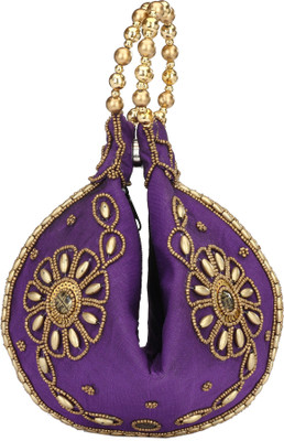 

HimalayaHandicraft Pouch Potli(Purple)