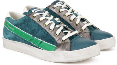 

Diesel D-VELOWS D-STRING LOW Sneakers For Men(Blue, H6614