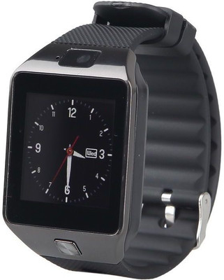 

CloneBeatz NAH_916A_DZ09_vivo 4G smart watch with camera, memory card and sim card support and fitness tracker Smartwatch(Black Strap XL)