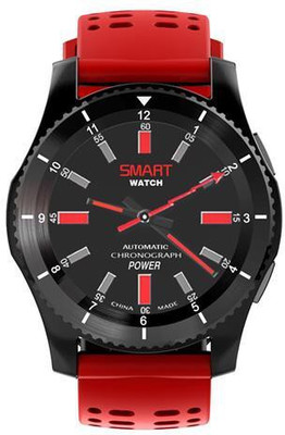 

OWO GS8 Red&Black Bluetooth ,Heart Rate Monitor,Blood Pressure Smartwatch(Red Strap Free Size)