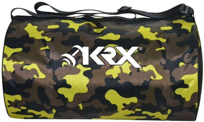 

KRX ARMOR 3.0 Duffle Gym Bag(Yellow, Kit Bag, Yellow camo