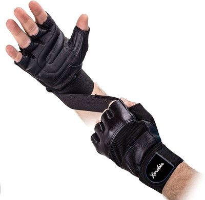 

Xerobic Muscle Builde Gym & Fitness Gloves (, Black