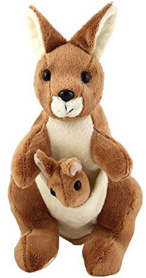 

skull-i Kangaroo Mother and Baby 30 cm - 30 cm(brown)