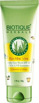 

Biotique Bio Aloe Vera Sun Block Lotion(50 g)