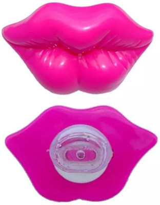 

Generic Fashion Funny Dummy Pacifier Novelty Teeth Moustache Babys Child Soother Pink Lips Nipples Kids Gift Safe Pacifier Soother(Pink)