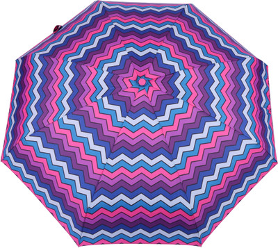 

FabSeasons Pink 5 fold Printed Small Compact Manual Umbrella which fits in your Handbag for women Umbrella(Pink)