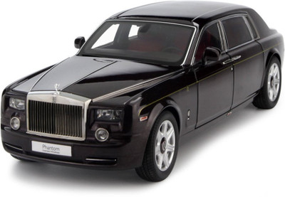 

Zest 4 Toyz 1:24 Scale Die Cast Rolls Royce Toy Car Pull Back Sedan With Blinking Lights(Black)