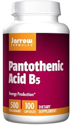 

Jarrow Formulas Jarrow Formulas, Pantothenic Acid B5,(100 No)