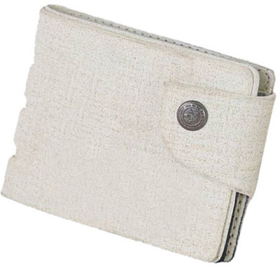 

Peacock Mundkar Men White Artificial Leather Wallet(5 Card Slots)