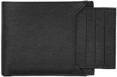 

SAMTROH Men Black Artificial Leather Wallet(5 Card Slots)