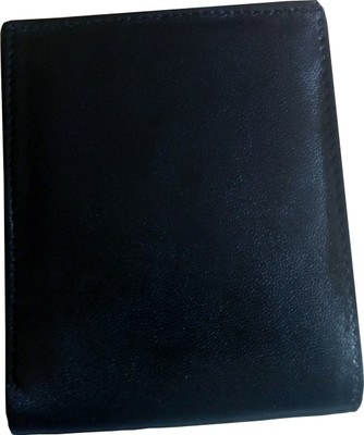 

DLD Men Black Genuine Leather Wallet(7 Card Slots)