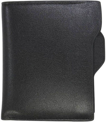 

BABORRY Men Black Genuine Leather Wallet(9 Card Slots)
