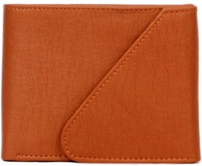 

Beautylife Men Tan Genuine Leather Wallet(5 Card Slots)