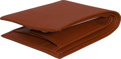 

Peacock Mundkar Boys Tan Artificial Leather Wallet(7 Card Slots)