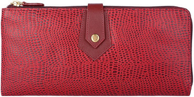 

Hidesign Women Red Genuine Leather Wallet(1 Card Slot)