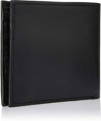 

SAMTROH Men Black Genuine Leather Wallet(6 Card Slots)
