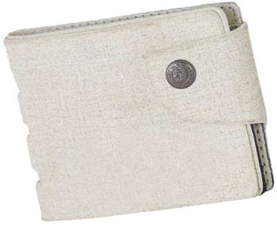 

Peacock Mundkar Men White Artificial Leather Wallet(5 Card Slots)