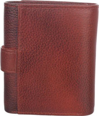

HENRY HILLS Men Black Genuine Leather Wallet(10 Card Slots), Brown