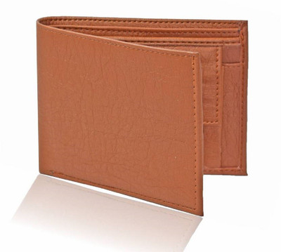 

Hilander Men Tan Artificial Leather Wallet(9 Card Slots)