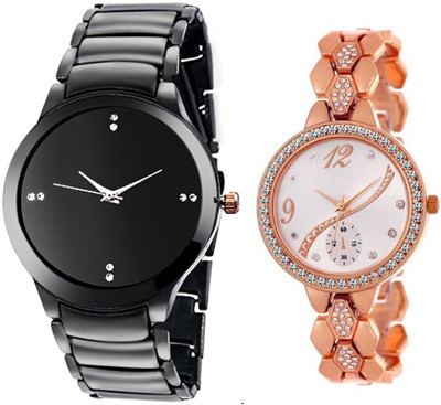 

KNACK FX-knk64 PREMIUM LOOKING ATTRACTIVE AND STYLISH COUPLE WATCHES for Boys and Girls Watch - For Men & Women