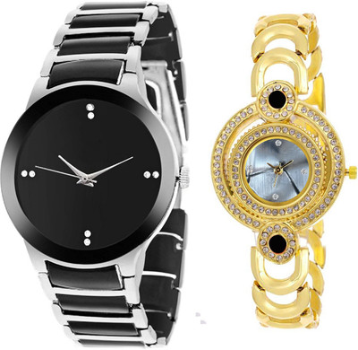 

KNACK FX-knk16 PREMIUM LOOKING ATTRACTIVE AND STYLISH COUPLE WATCHES for Boys and Girls Watch - For Men & Women