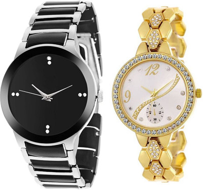 

KNACK FX-knk44 PREMIUM LOOKING ATTRACTIVE AND STYLISH COUPLE WATCHES for Boys and Girls Watch - For Men & Women