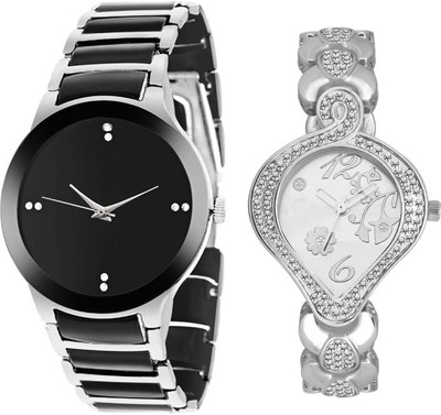 

KNACK FX-knk2 PREMIUM LOOKING ATTRACTIVE AND STYLISH COUPLE WATCHES for Boys and Girls Watch - For Men & Women