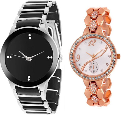 

KNACK FX-knk45 PREMIUM LOOKING ATTRACTIVE AND STYLISH COUPLE WATCHES for Boys and Girls Watch - For Men & Women
