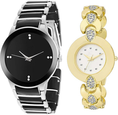 

KNACK FX-knk4 PREMIUM LOOKING ATTRACTIVE AND STYLISH COUPLE WATCHES for Boys and Girls Watch - For Men & Women