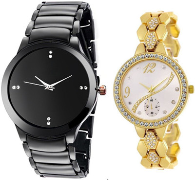 

KNACK FX-knk63 PREMIUM LOOKING ATTRACTIVE AND STYLISH COUPLE WATCHES for Boys and Girls Watch - For Men & Women