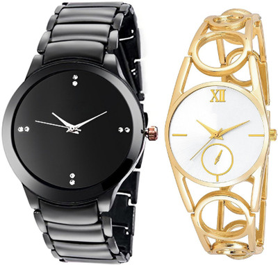

KNACK FX-knk76 PREMIUM LOOKING ATTRACTIVE AND STYLISH COUPLE WATCHES for Boys and Girls Watch - For Men & Women