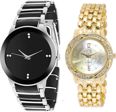 

KNACK FX-knk21 PREMIUM LOOKING ATTRACTIVE AND STYLISH COUPLE WATCHES for Boys and Girls Watch - For Men & Women