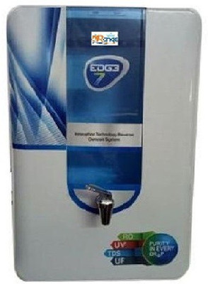 Orange Water Purifier EDG3 Blue RO + UV 10 L RO + UV Water Purifier(Multicolor)