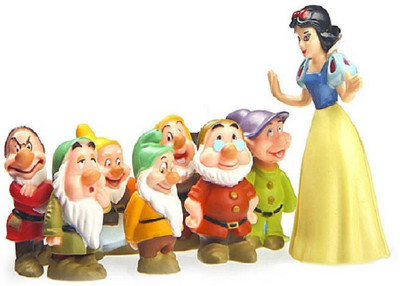 

Vortex Toys Snow White & the Seven Dwarfs set(Multicolor)
