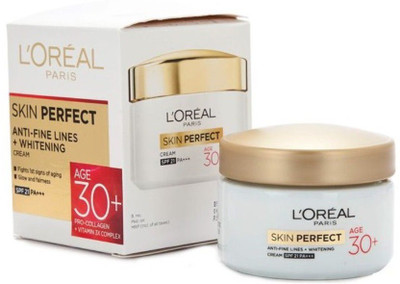 

L'Oreal Skin Perfect Anti-Fine Lines+Whitening Cream Age 30+ Day Cream(50 g)