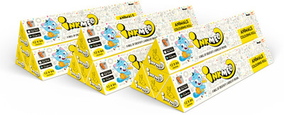 

Inkmeo Animals Colouring Roll - Return Gifting Pack (12 pieces inside)