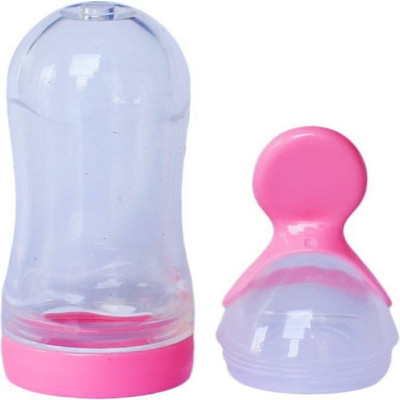 

Chote Janab Squeezy Silicone Food Feeder - 90 ml(Pink)